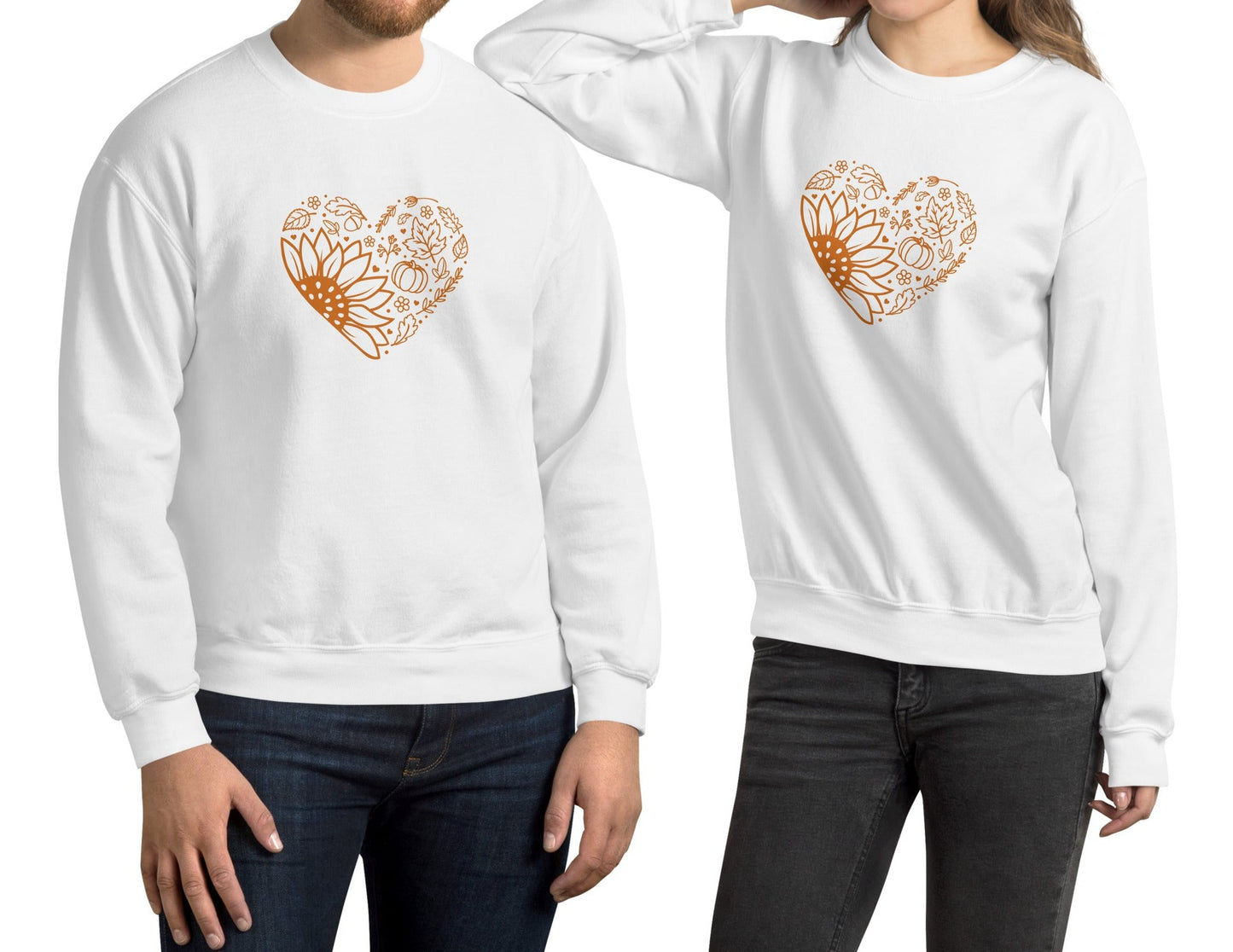 Fall Heart Unisex Sweatshirt