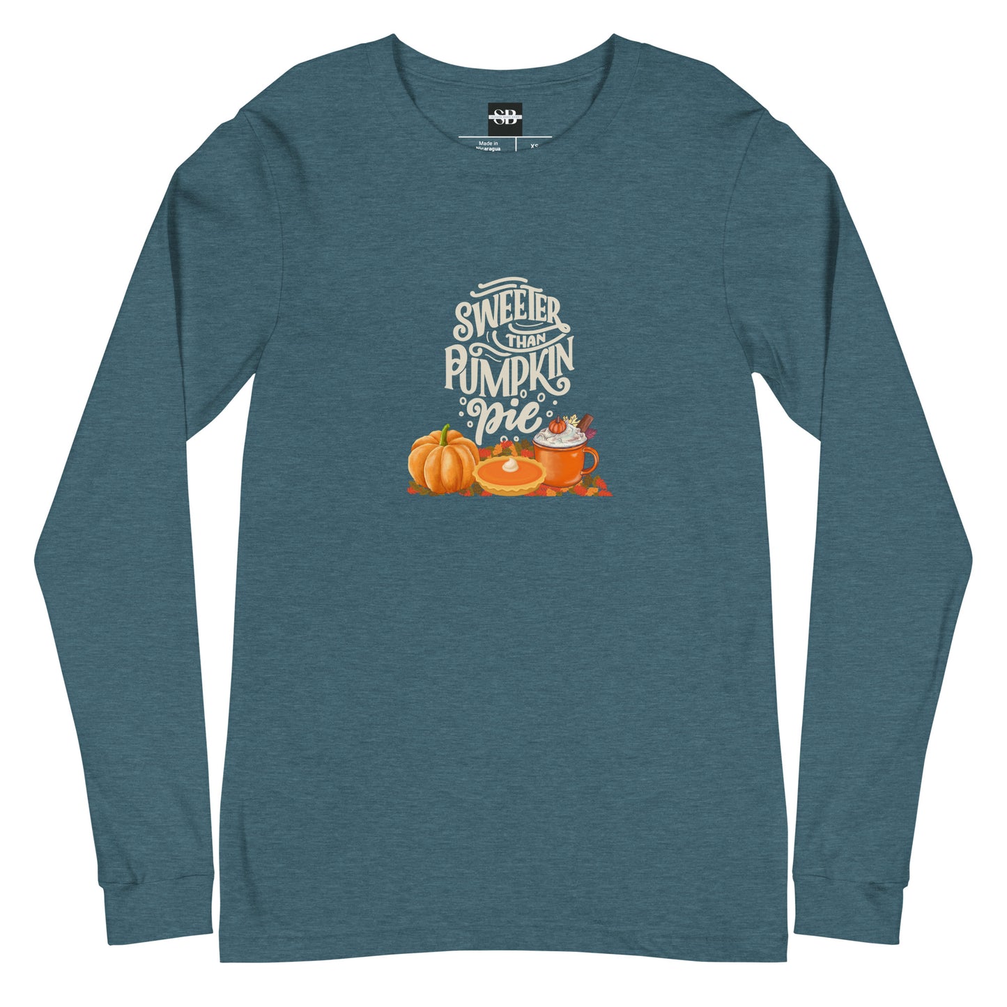 Sweeter Than Pumpkin Pie Unisex Long Sleeve Tee