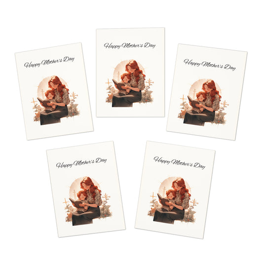 Happy Mother's Day Single-Design Greeting Cards (5-Pack), Version 2