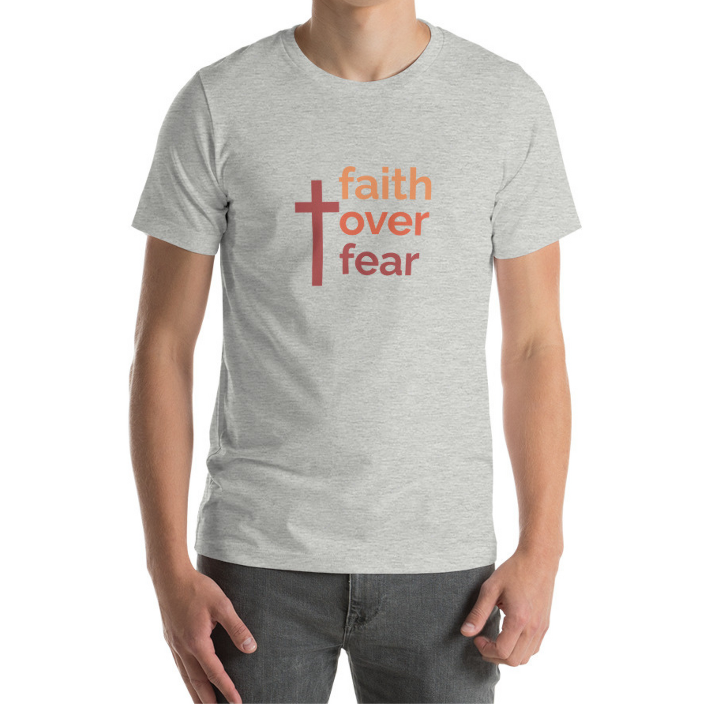 Faith Over Fear Unisex t-shirt