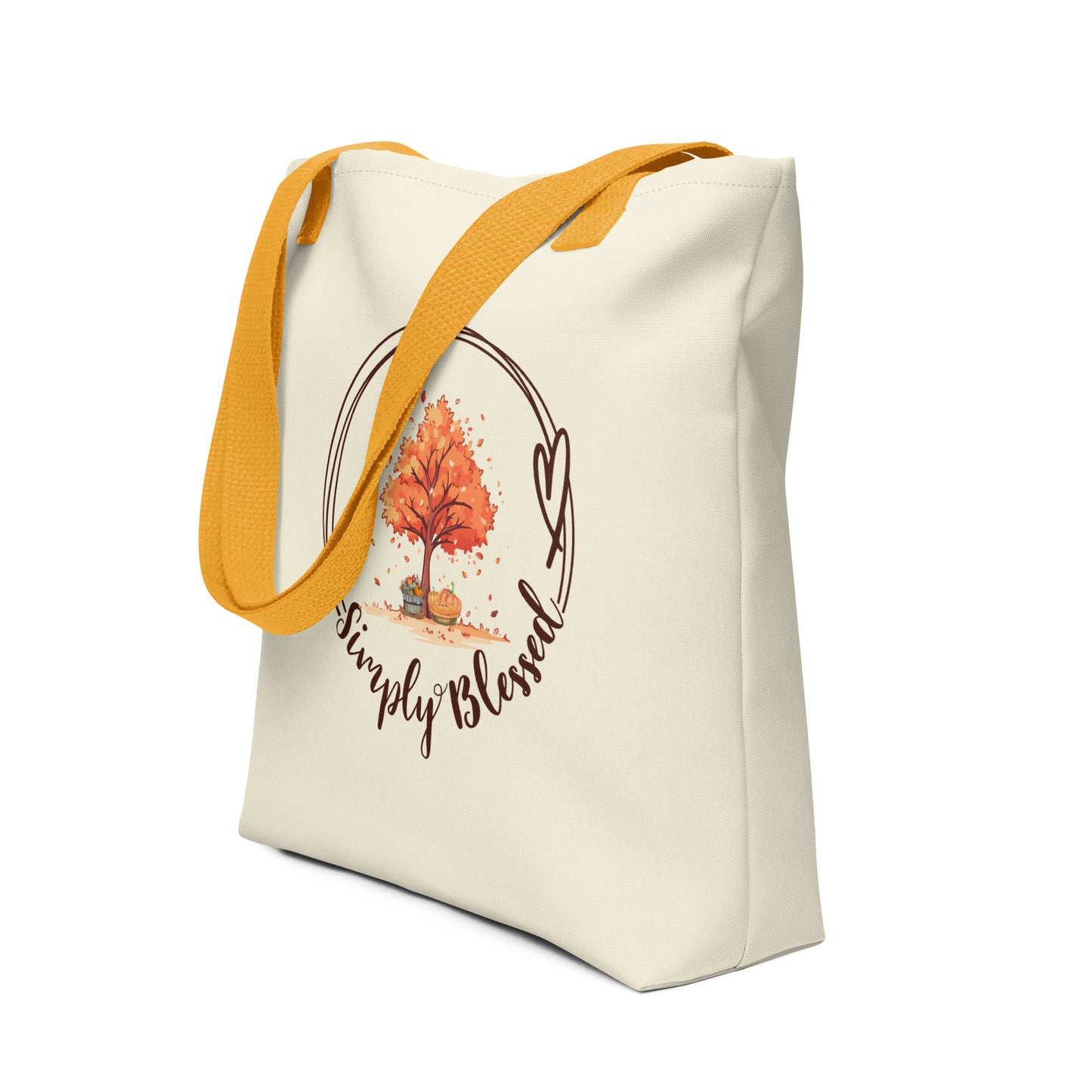 Simply Blessed Fall Tote bag