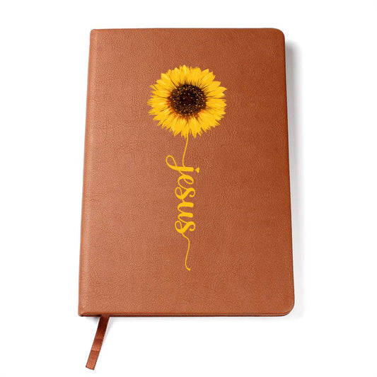 Jesus Vegan Leather Graphic Journal