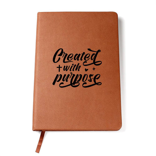 Created with Purpose Leather Vegan Graphic Journal