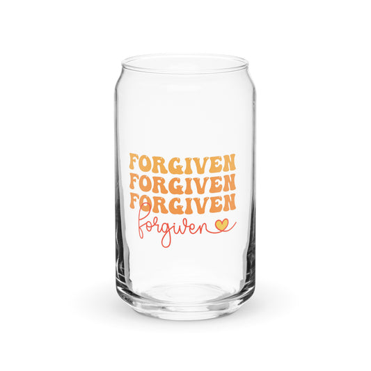 Forgiven Can-shaped glass