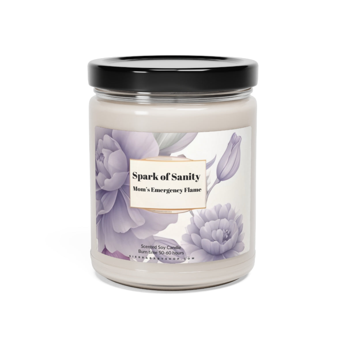 Mother's Day Spark of Sanity Scented Soy Candle, 9oz, 9 Scented Options