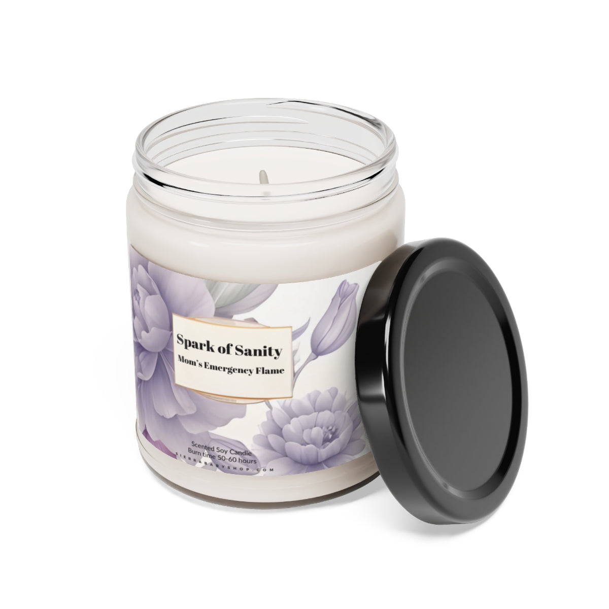 Mother's Day Spark of Sanity Scented Soy Candle, 9oz, 9 Scented Options