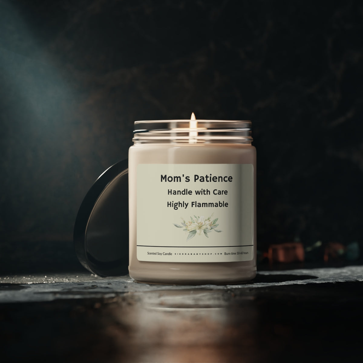 Mother's Day Mom's Patience Scented Soy Candle, 9oz, 9 Scented Options