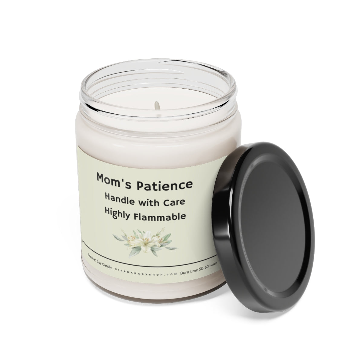 Mother's Day Mom's Patience Scented Soy Candle, 9oz, 9 Scented Options