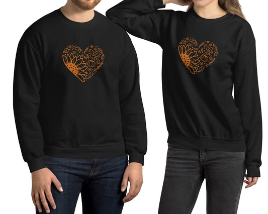 Fall Heart Unisex Sweatshirt