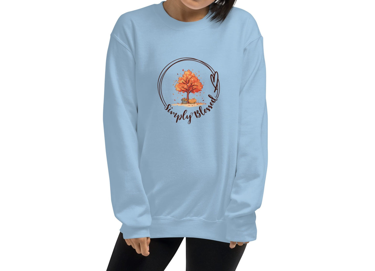 Fall Simply Blessed Unisex Sweatshirt