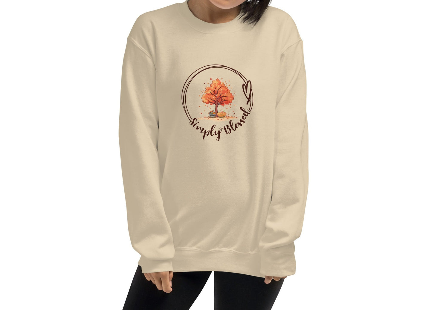 Fall Simply Blessed Unisex Sweatshirt