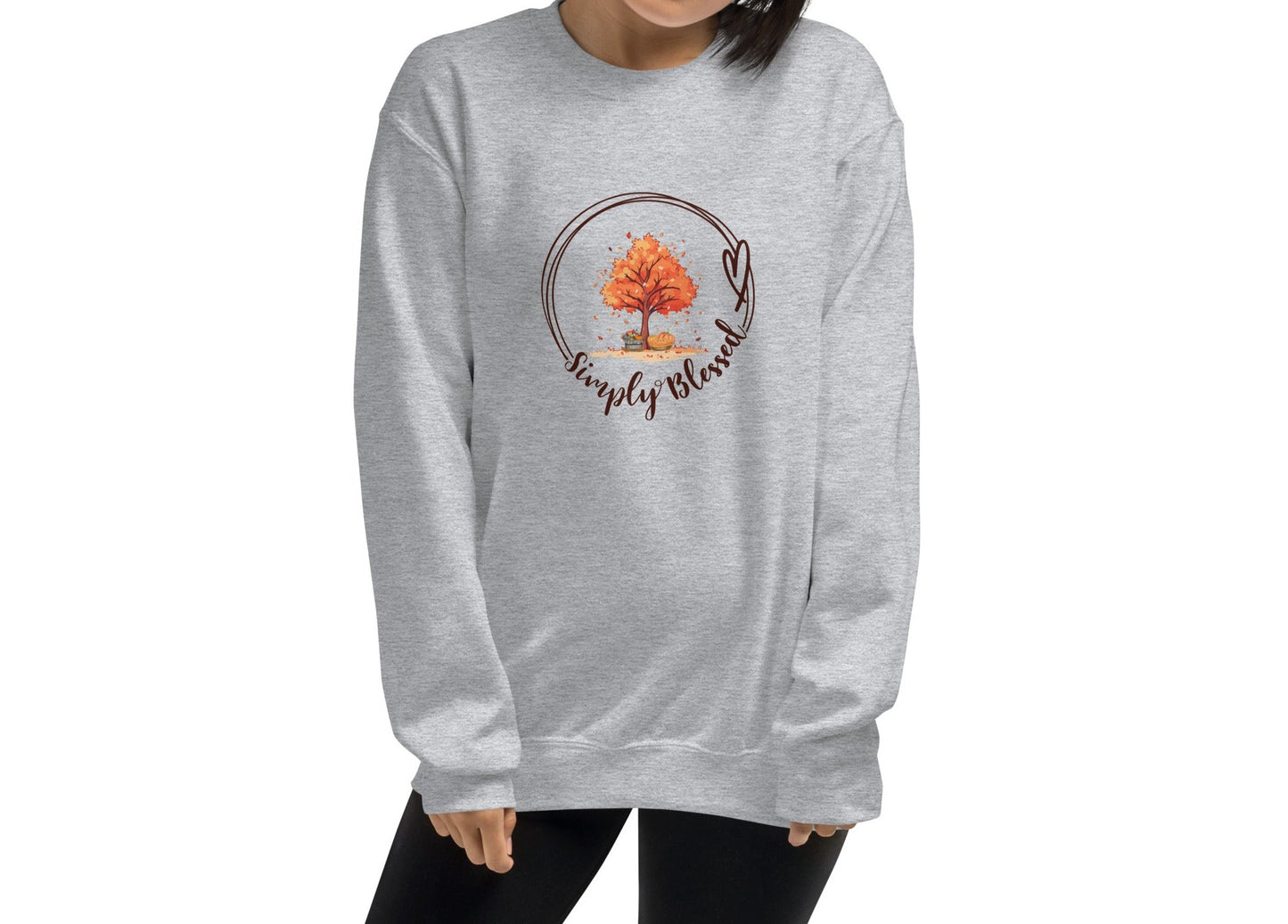 Fall Simply Blessed Unisex Sweatshirt