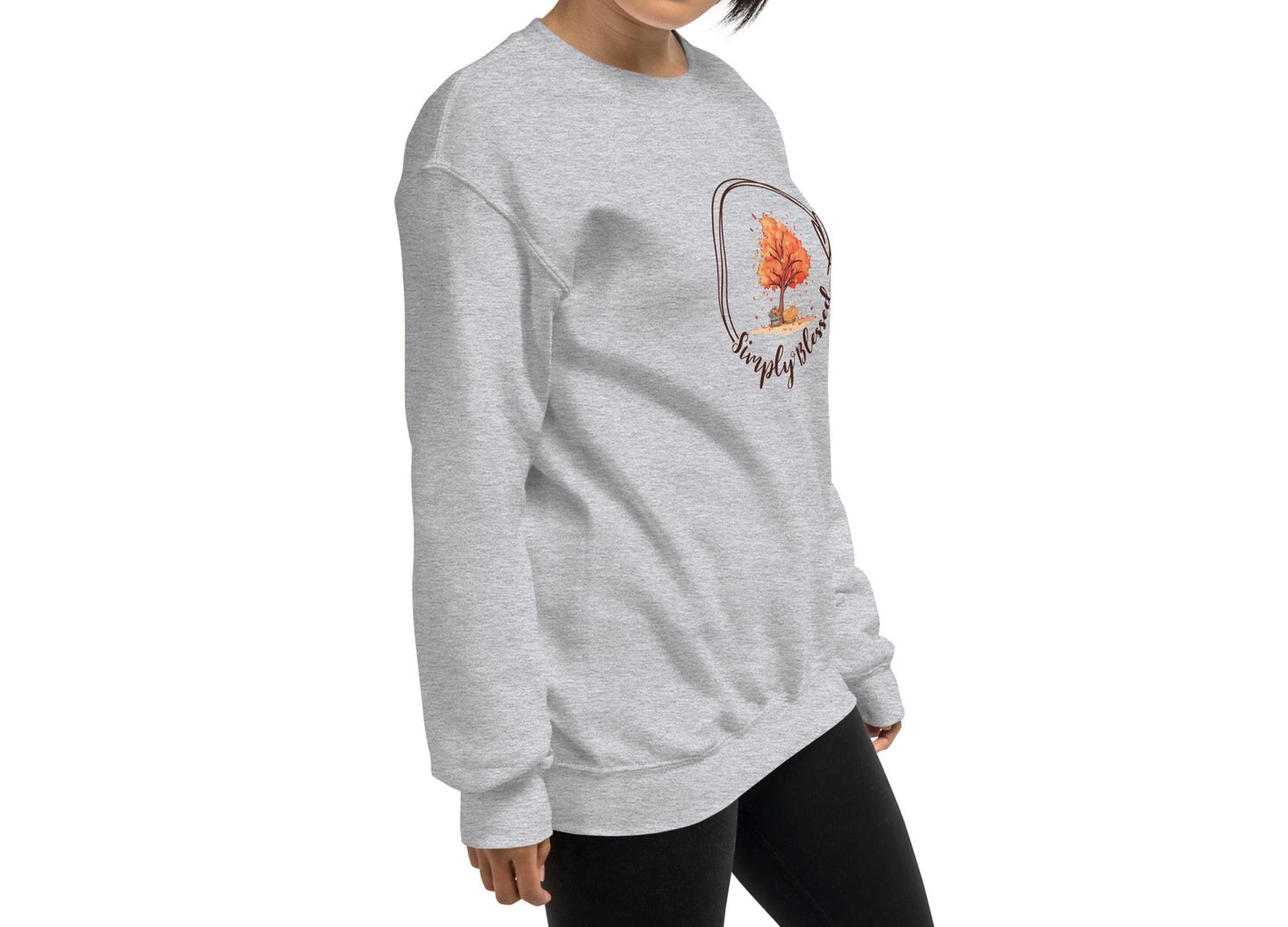 Fall Simply Blessed Unisex Sweatshirt