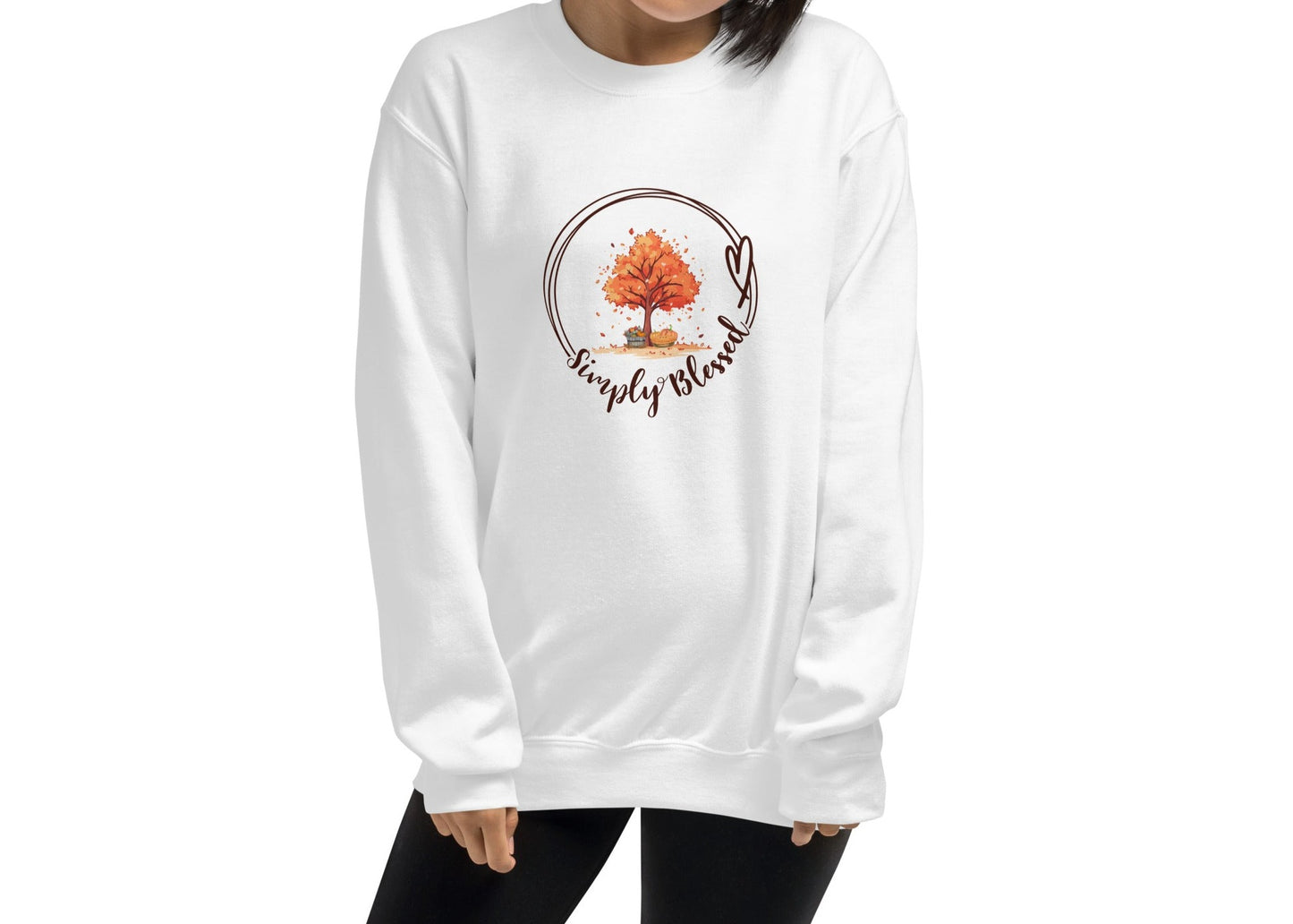 Fall Simply Blessed Unisex Sweatshirt