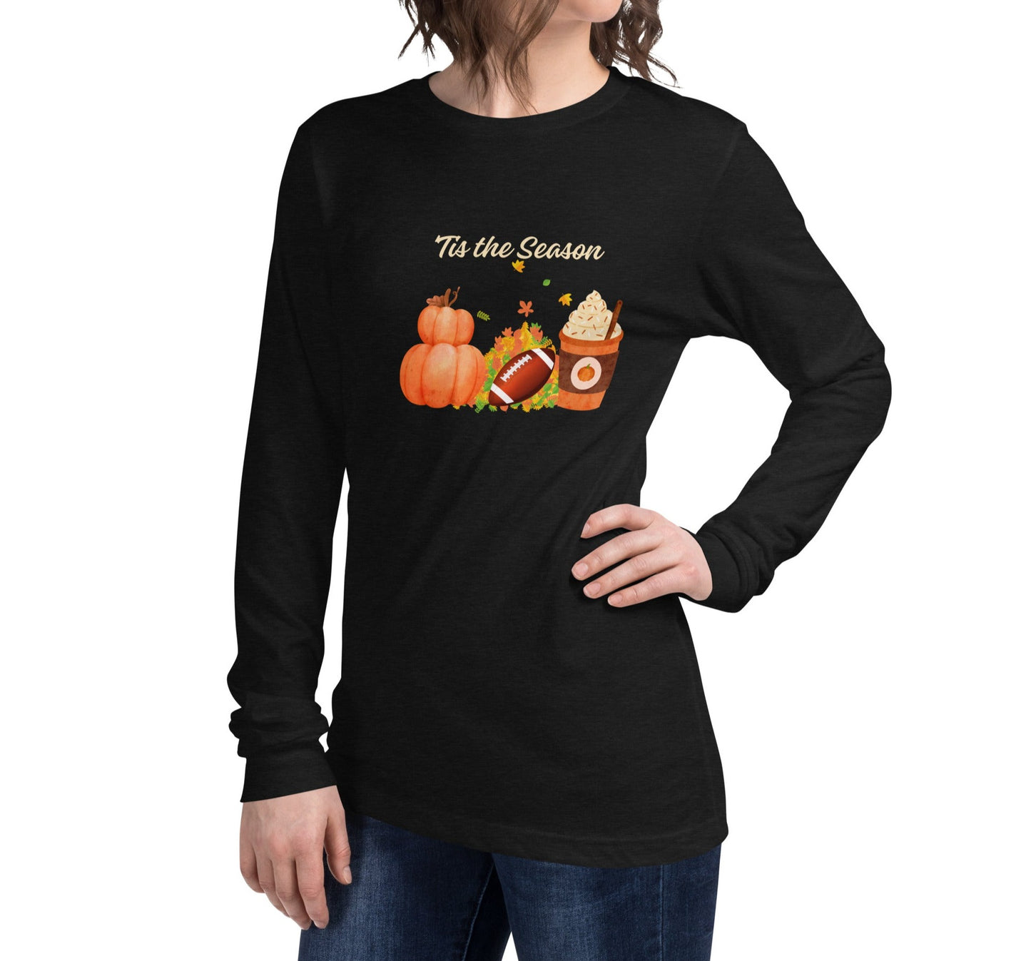 Fall Tis the Season Unisex Long Sleeve Tee