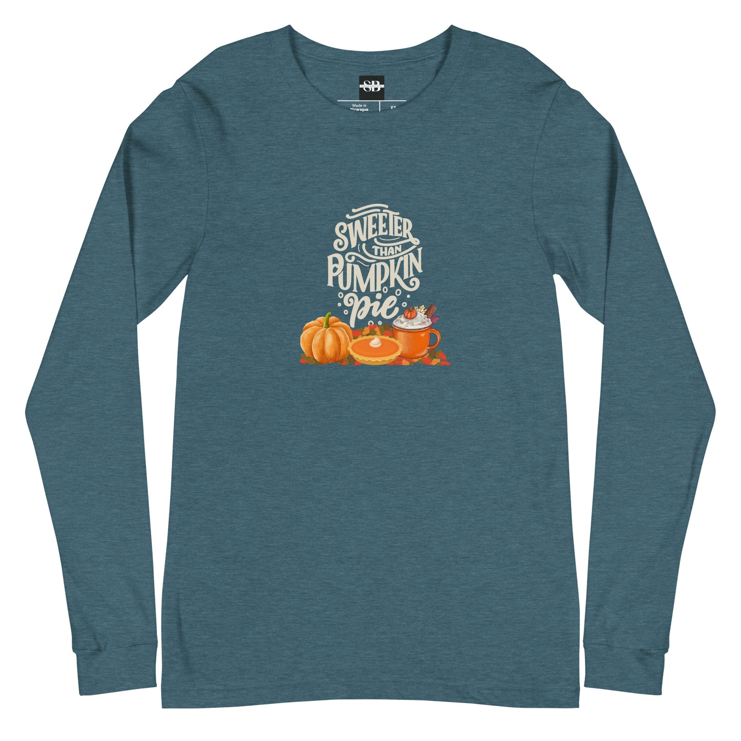 Sweeter Than Pumpkin Pie Unisex Long Sleeve Tee