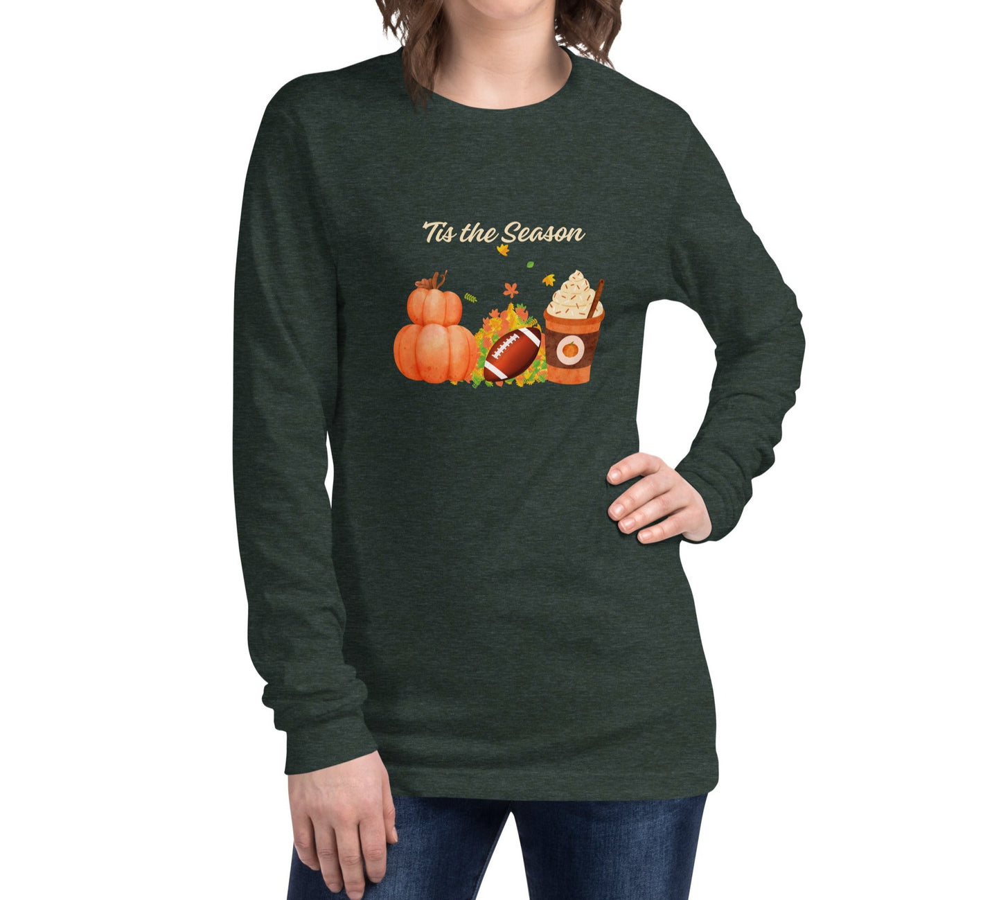 Fall Tis the Season Unisex Long Sleeve Tee