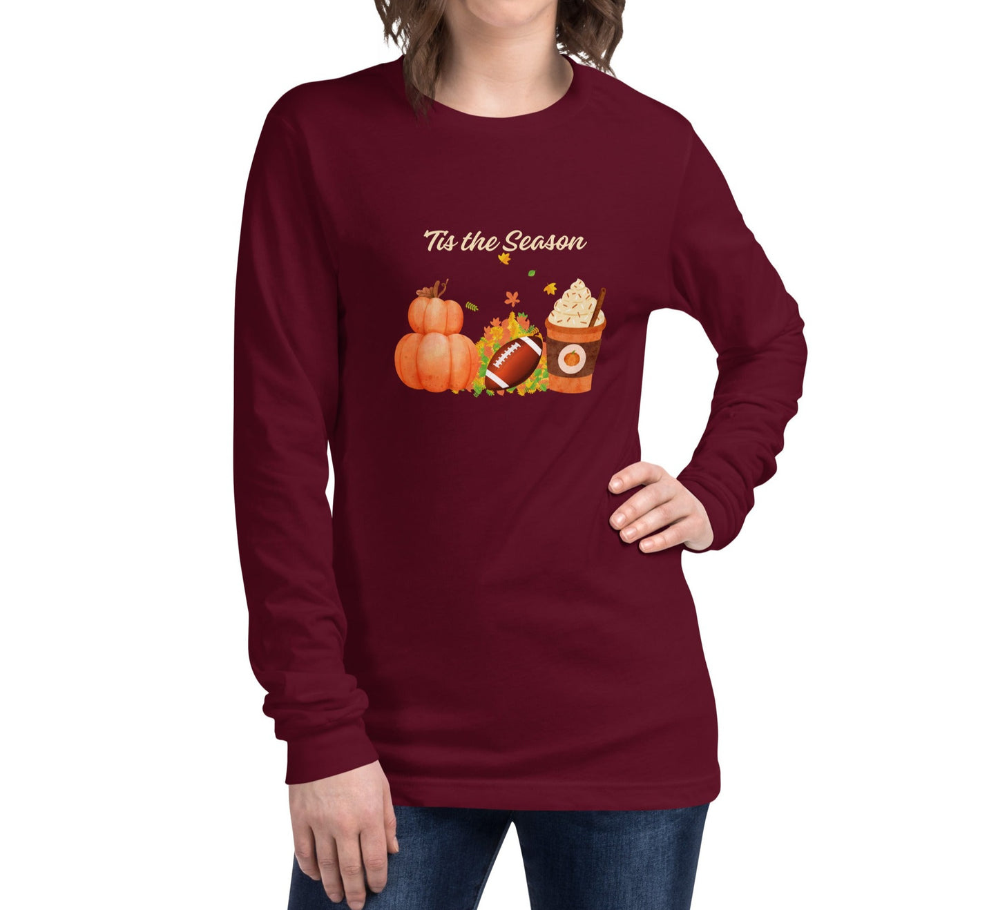 Fall Tis the Season Unisex Long Sleeve Tee