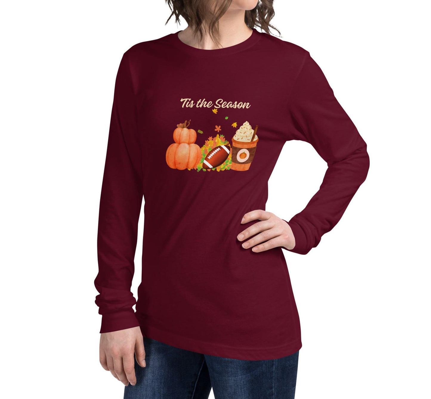 Fall Tis the Season Unisex Long Sleeve Tee