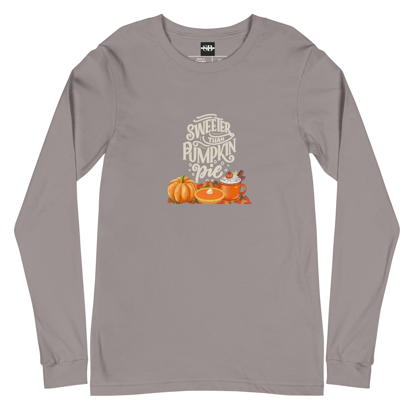 Sweeter Than Pumpkin Pie Unisex Long Sleeve Tee