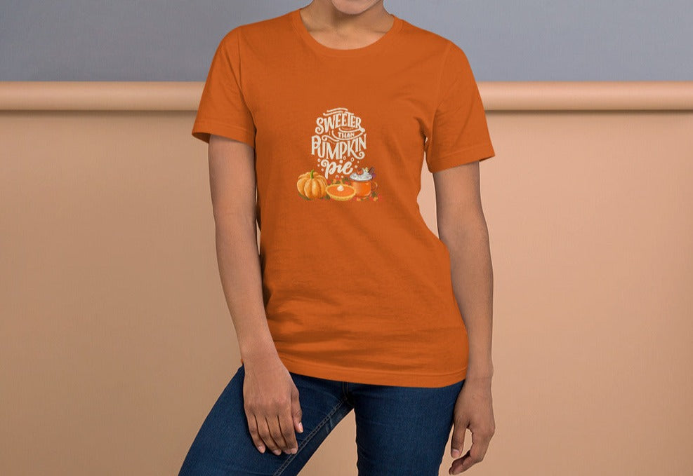 Sweeter Than Pumpkin Pie Unisex t-shirt