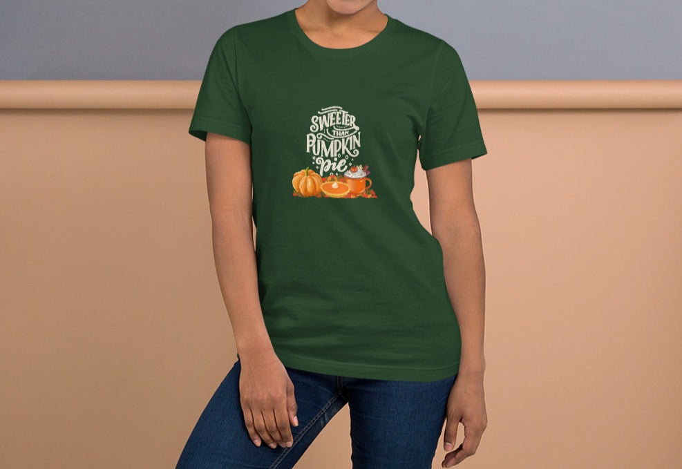 Sweeter Than Pumpkin Pie Unisex t-shirt