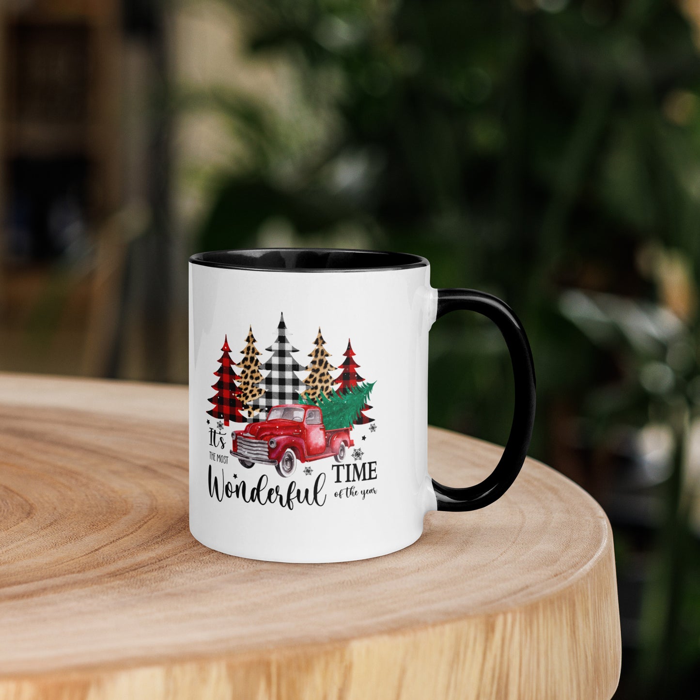 It's the Most Wonderful Time of the Year Mug with Color Inside