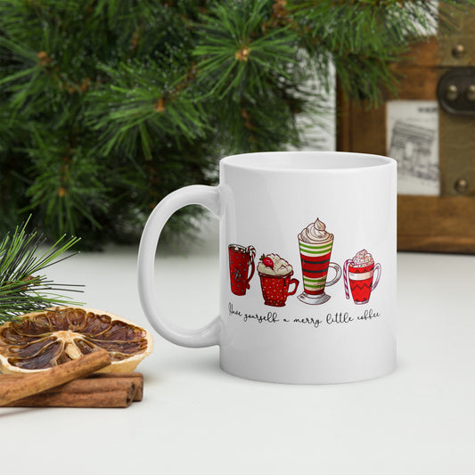 Have Yourself a Merry Little Coffee White glossy mug