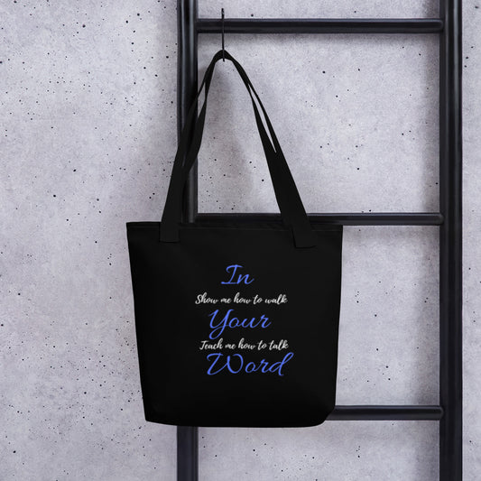 Order My Steps Tote bag