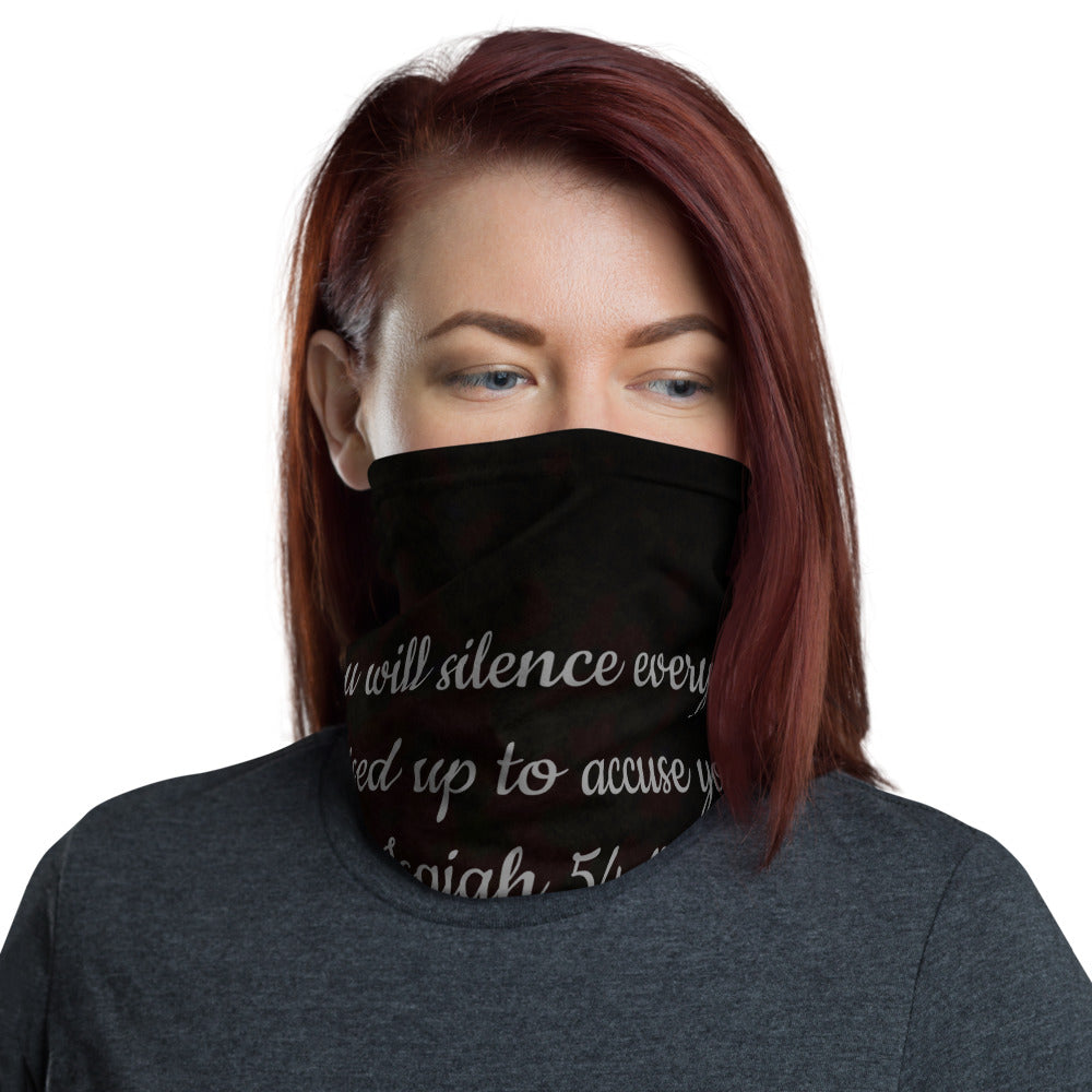 Isaiah 54:17 Black Neck Gaiter