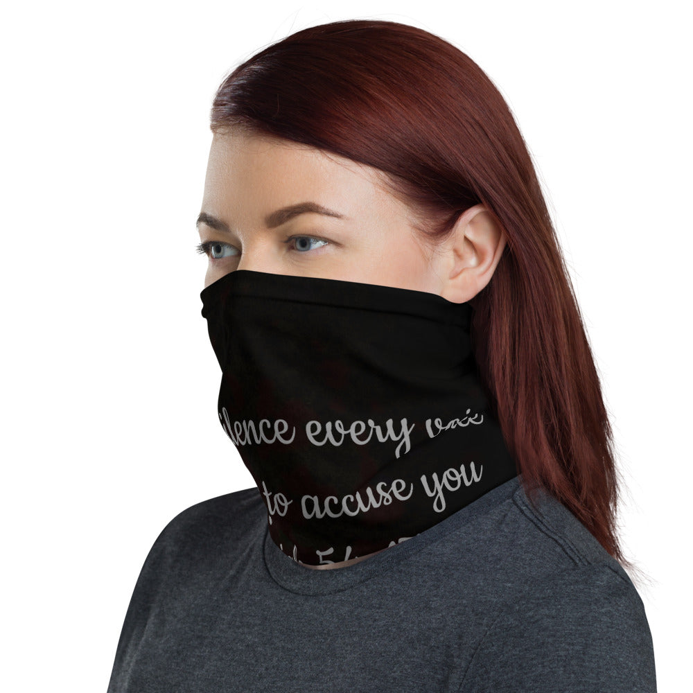 Isaiah 54:17 Black Neck Gaiter