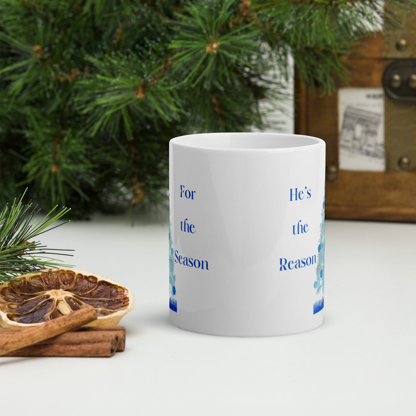 He's the Reason for the Season mug